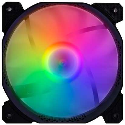 1STPLAYER F1 / 120mm, LED 5-color, 1000rpm, 3pin / F1-BK / bulk