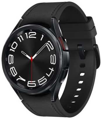 Смарт-часы Samsung Galaxy Watch6 Classic 43мм, 1.3, черный / черный [sm-r950nzkacis] 2034035490