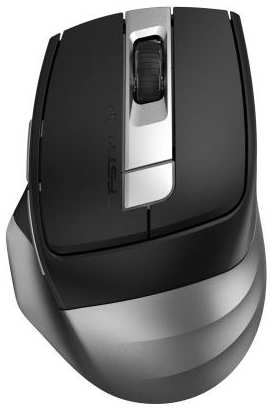 Мышь A4Tech Fstyler FB35CS серый/черный оптическая (2000dpi) silent беспроводная BT/Radio USB (5but) 2034035612