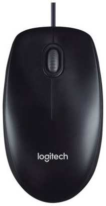 Мышь Logitech M90 Black (черная,оптическая, 1000dpi, USB, 1.8м) (арт. 910-001970, M/N: M-U0026) 2034036780
