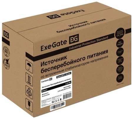 ИБП ExeGate SpecialPro Smart LLB-500.LCD.AVR.2SH.USB 2034036806