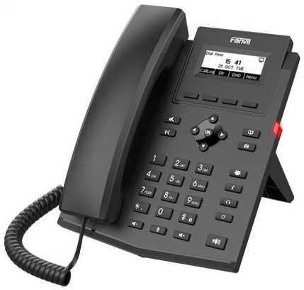Телефон IP Fanvil X301G черный 2034038189