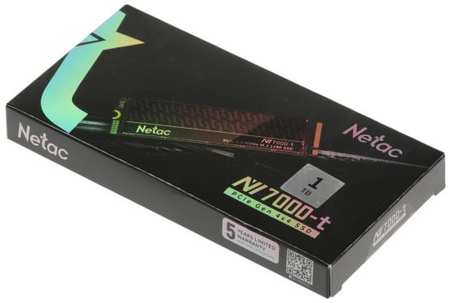 Накопитель SSD Netac PCIe 4.0 x4 1TB NT01NV7000t-1T0-E4X NV7000-t M.2 2280 2034038281