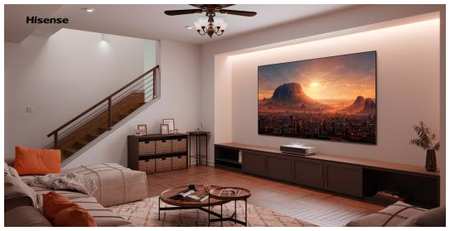 Телевизор LED Hisense 100 Laser TV 100L5H черный 4K Ultra HD 100Hz DVB-T DVB-T2 DVB-C DVB-S DVB-S2 WiFi Smart TV 2034038633
