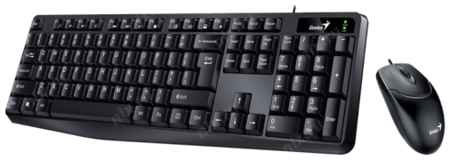 Клавиатура проводная Genius КМ-170 USB черный 2034040299