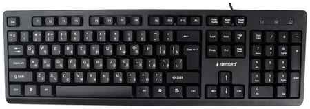 Клавиатура проводная Gembird KB-8355U-BL USB черный 2034042134