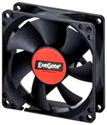 Exegate EX283393RUS Вентилятор ExeGate E12025S4P-PWM, 120x120x25 мм, подшипник скольжения, 4pin, PWM, 25dBA 2034042751