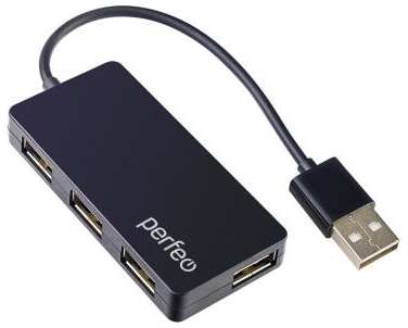 Концентратор USB 2.0 Perfeo PF-VI-H023 4 x USB 2.0