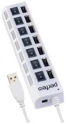 Концентратор USB 2.0 Perfeo PF_C3224 7 x USB 2.0