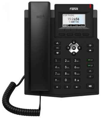 Телефон IP Fanvil X3SG Lite черный 2034043070