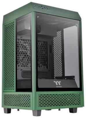 Корпус mini-ITX Thermaltake The Tower 100 Без БП зелёный 2034043234