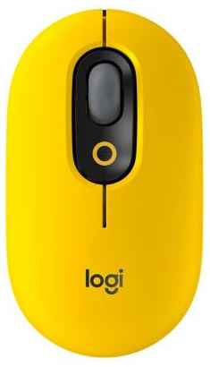 Мышь беспроводная Logitech POP Mouse Blast жёлтый USB + Bluetooth 910-006546 2034043376