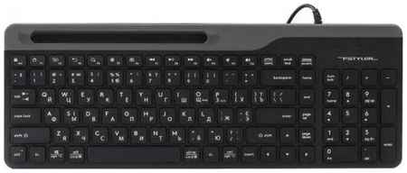 Клавиатура A4Tech Fstyler FK25 черный/серый USB slim 2034043643
