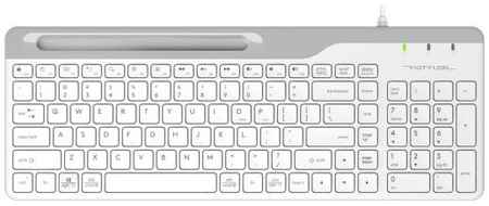 Клавиатура проводная A4TECH Fstyler FK25 USB белый серый 2034043649