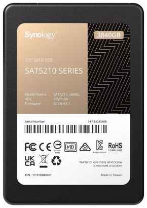 SSD жесткий диск SATA2.5 3.84TB 6GB/S SAT5210-3840G SYNOLOGY 2034043903
