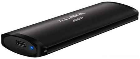Внешний SSD диск 1.8 2 Tb USB 3.2 Gen 2 A-Data SE760 Black External черный ASE760-2TU32G2-CBK 2034044261