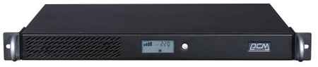 Powercom UPS SPR-700, line-interactive, 500 VA, 400 W, 6 IEC320 C13 sockets with backup power, USB, RS-232, SNMP card slot, RJ45 protection, 2 batteries 6Vx9Ah 2034045018