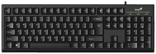 Клавиатура проводная Genius SmartKB-100 USB черный 2034046677