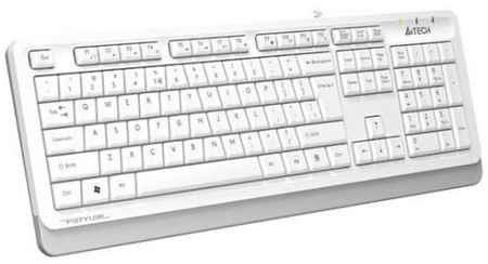 Клавиатура проводная A4TECH Fstyler FKS10 USB белый серый 2034047103