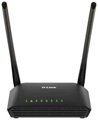 Wi-Fi роутер D-Link DIR-615S/RU/B1A 802.11bgn 300Mbps 2.4 ГГц 4xLAN LAN RJ-45