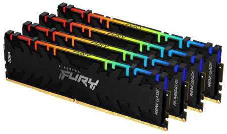 Kingston 32GB 3200MHz DDR4 CL16 DIMM (Kit of 4) FURY Renegade RGB