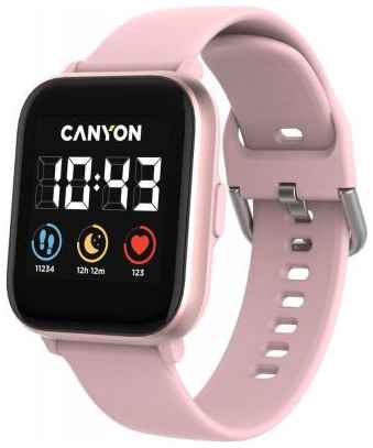 Canyon Smart watch, 1.4inches IPS full touch screen, with music player plastic body, IP68 waterproof, multi-sport mode, compatibility with iOS and android, 2034048455