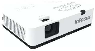 Проектор INFOCUS [IN1034] 3LCD, 4800 lm, XGA, 1.481.78:1, 50000:1, (Full 3D), 16W, 3.5mm in,Composite video,Component,VGA IN х2, HDMI IN, Audio in(RCA 2034048806