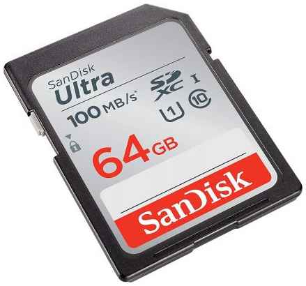 Флеш карта SDXC 64Gb Class10 Sandisk SDSDUNR-064G-GN3IN Ultra 2034049080