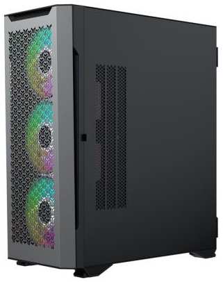 ACD Fort 279G ATX, Black, USB2.0*2+USB 3.0+HD audio, RGB FAN:4*14cm, up to 9 pcs 3,5″ HDD, TG cover, SPCC 0,9 mm 2034050044