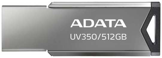 ADATA Флеш Диск A-DATA 512GB UV350, USB 3.2, Черный 2034050343