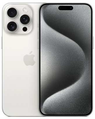 Смартфон Apple A3105 iPhone 15 Pro Max 512Gb белый титан моноблок 3G 4G 1Sim 6.7 iOS 17 802.11 a/b/g/n/ac/ax NFC GPS 2034051834