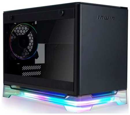 Корпус Inwin CF08A (A1PLUS) черный 650W miniITX 4x120mm 2xUSB3.0 audio 2034052288