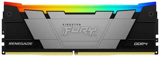 Оперативная память для компьютера 16Gb (1x16Gb) PC4-28800 3600MHz DDR4 DIMM CL16 Kingston Fury Renegade RGB KF436C16RB12A/16 2034055687