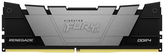 Оперативная память для компьютера 16Gb (1x16Gb) PC4-25600 3200MHz DDR4 DIMM CL16 Kingston Fury Renegade KF432C16RB12/16