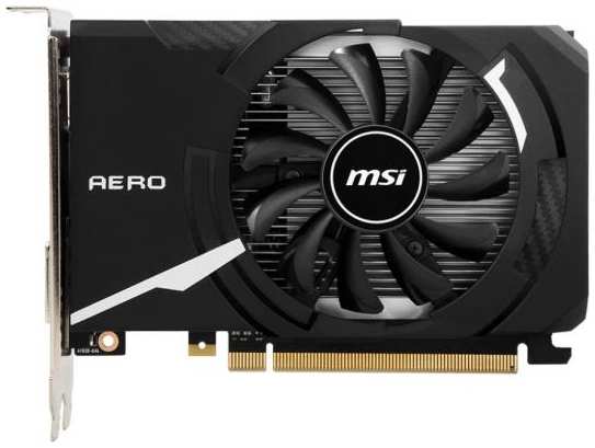 Видеокарта MSI GeForce GT 1030 AERO ITX 4GD4 OC PCI-E 4096Mb DDR4 64 Bit Retail 2034056963