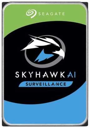 HDD SATA Seagate 8Tb, SkyHawk Surveillance, 7200 rpm, 256Mb buffer, ST8000VX009, 1 year 2034057466