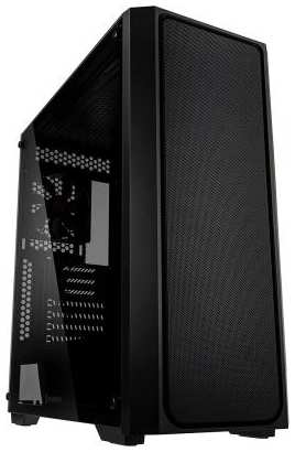 RAIJINTEK AGOS MS (mesh at front; 120x120x25 black fan at rear; Tempered glass appearance design; Support up to E-ATX; Compatible with ATX PSU; 4mm Tempered Gla 2034057467