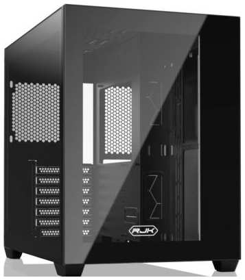 RAIJINTEK PAEAN C7 BLACK (ATX; Type C + USB3.0 port; Tempered glass at side& front; 3.5 HDDx2 + 2.5 SSD/HDDx2; Dust filter on top& bottom; 7 PCI slots 2034057478