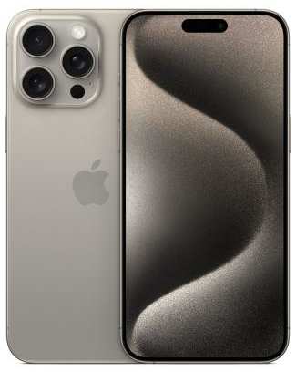 Смартфон Apple A3105 iPhone 15 Pro Max 512Gb титановый моноблок 3G 4G 1Sim 6.7 iOS 17 802.11 a/b/g/n/ac/ax NFC GPS 2034057803