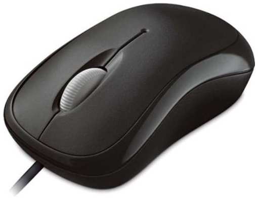 Мышь Microsoft Basic Optical Mouse Black черный оптическая (1000dpi) USB (2but) 2034057960