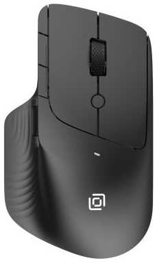 Oklick Мышь Оклик 501MW черный оптическая (2400dpi) беспроводная USB для ноутбука (6but) 2034057963