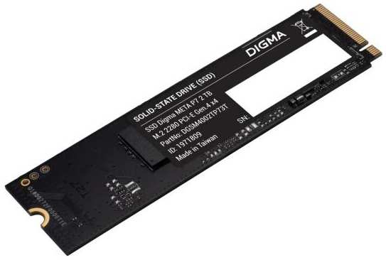 Накопитель SSD Digma PCIe 4.0 x4 2TB DGSM4002TP73T Meta P7 M.2 2280 2034058334