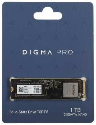 Накопитель SSD Digma PCIe 5.0 x4 1TB DGPST5001TP6T4 Pro Top P6 M.2 2280 2034058336