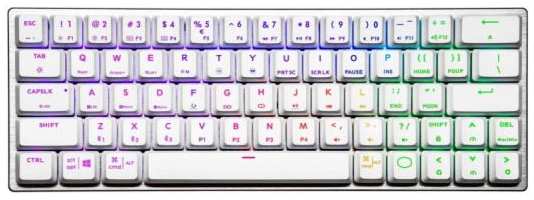 Игровая клавиатура/ Cooler Master Keyboard Keyboard SK622/White/TTC Low Red/RU 2034058541