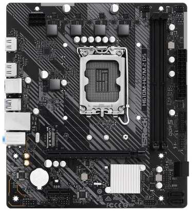 Материнская плата Asrock H610M-H2/M.2 D5 Soc-1700 Intel H610 2xDDR5 mATX AC`97 8ch(7.1) GbLAN+HDMI 2034059130