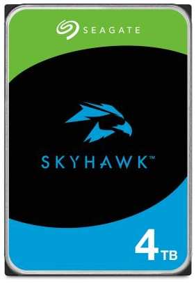 Жесткий диск Seagate SATA-III 4TB ST4000VX015 Surveillance Skyhawk (5900rpm) 256Mb 3.5