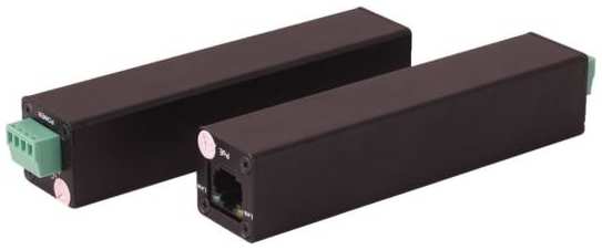 OSNOVO Удлинитель FE PoE (VDSL) до 500м, передатчик + приемник, по коаксиальному кабелю RG59 (RG6), телефонному, силовому кабелю, до 600м 2034062737