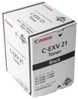 Тонер-картридж Canon iR C2880/3380 C-EXV21/GPR-23/NPG-35 black (туба 575г) ELP Imaging® 2034063534