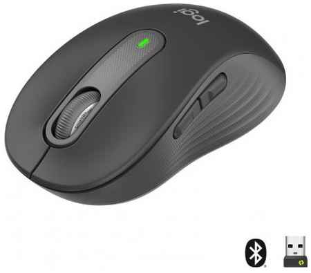 Мышь беспроводная Logitech Signature M650 графитовый USB + Bluetooth 910-006253 2034066805