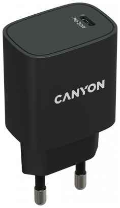 Зарядное устройство Canyon CNE-CHA20B02 USB-C 3 А